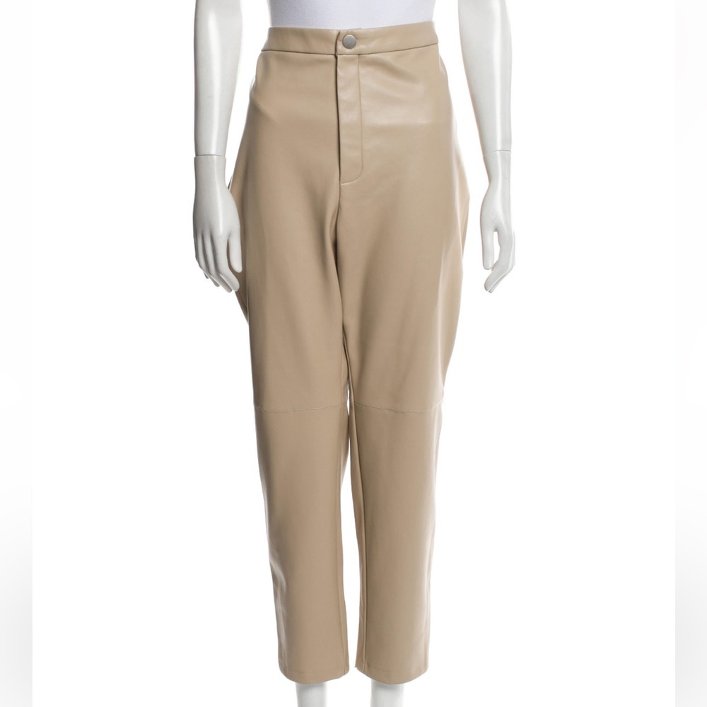 Avec Les Filles Vegan Leather trousers